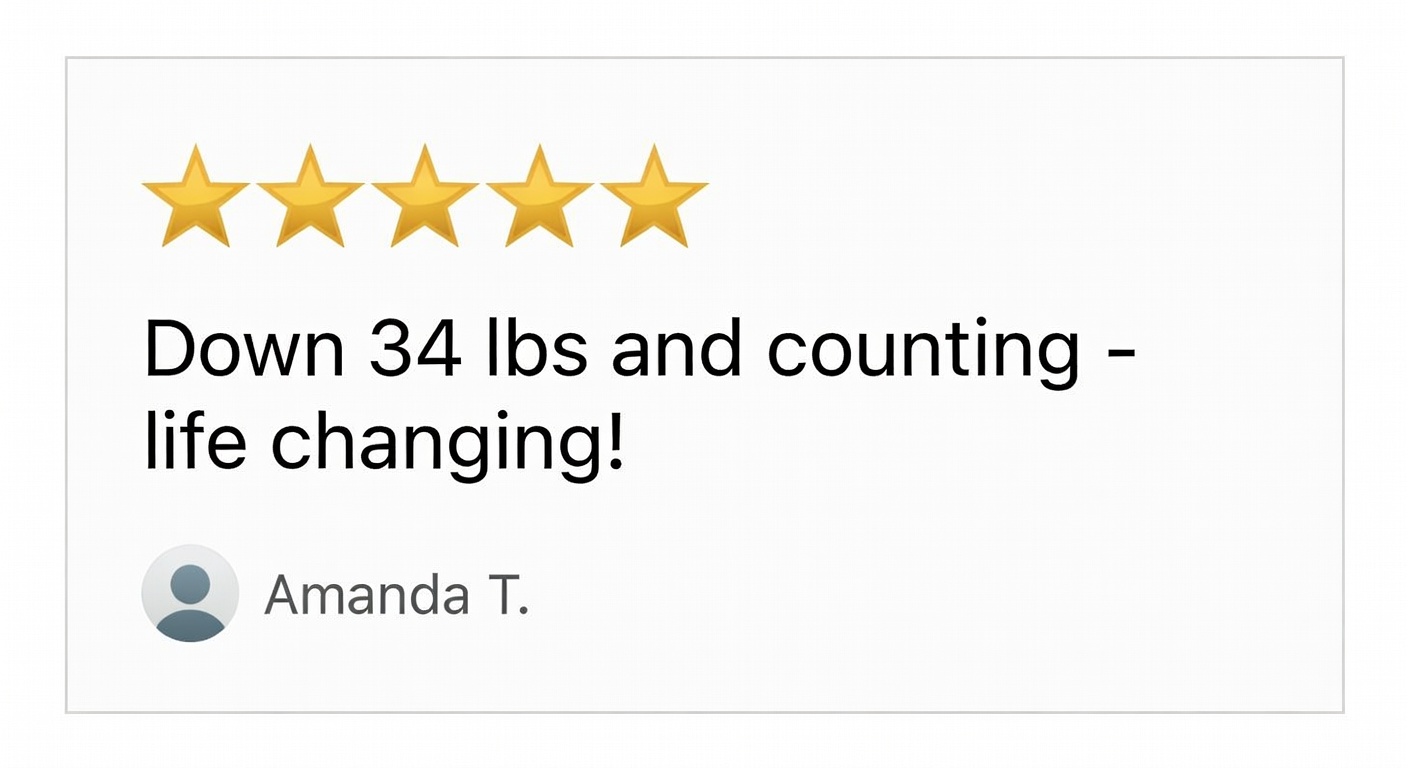 Customer review screenshot