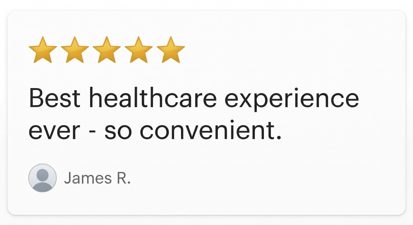 Customer review screenshot